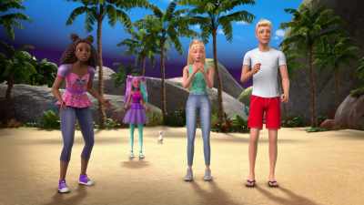 No, it's good.
She's getting her wings! - Barbie: A Touch of Magic
