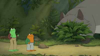 No, it's me.Did I hear you looking for a button? - Frog and Toad