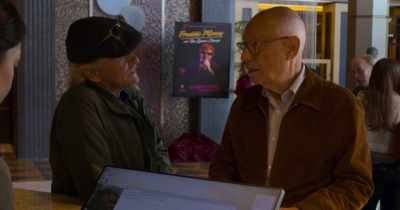 No, it's me
keeping an eye on you - The Kominsky Method