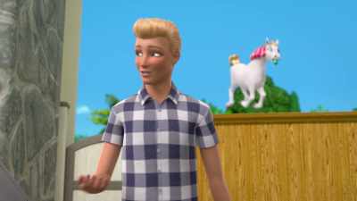 No? It's not a big deal.
Seriously. - Barbie: A Touch of Magic