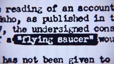 No, it's only reinforced
our original position - Unidentified: Inside America's UFO Investigation