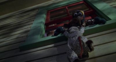 No it's Santa but I forgot my reindeer - Muppets from Space