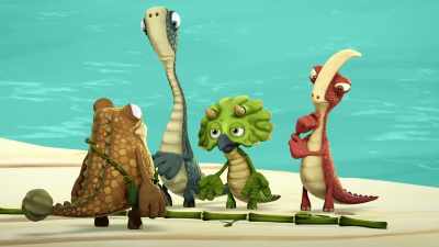 No. It's supposed to go up
and down and zoom around! - Gigantosaurus