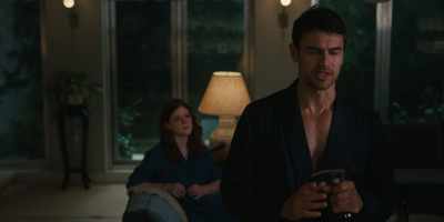 No, but it's too weird.
It's a weird idea, - The Time Traveler's Wife