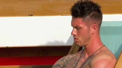 No. I've got the mug
stamp on my head. - Love Island