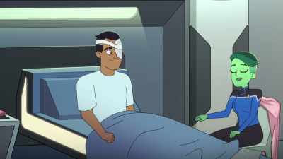No, they just have been
giving me time off - Star Trek: Lower Decks