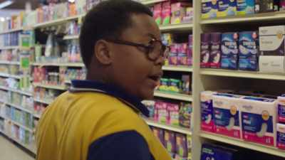 No, it just says
"tampons." - The Chi