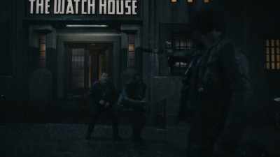 -No!
-(keel grunts) - The Watch