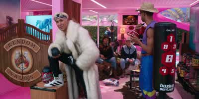 No KenThis is my Dreamhouse It is my Dreamhouse It's mineNo this is no longer Barbie's DreamhouseThis shall henceforth be known as Ken's Mojo Dojo Casa HouseYou don't have to say dojo and houseAnd casaBut you do because it feels good Try it - Barbie