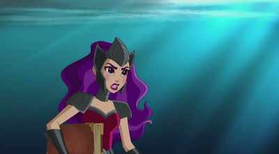 No land dwellers will stop us.
Get them! - DC Super Hero Girls: Legends of Atlantis