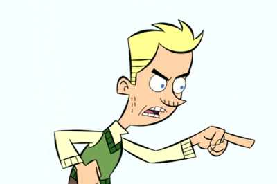 No lasers,
cold fusion experiments, - Johnny Test