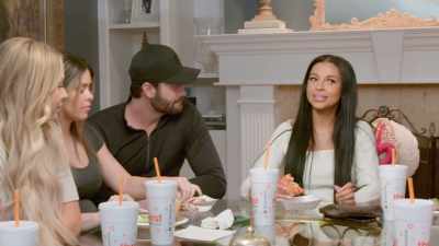 - No!
- Layla's like, "Used to!" - The Secret Lives of Mormon Wives