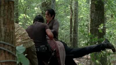 - No-- - Leave it. - The Walking Dead
