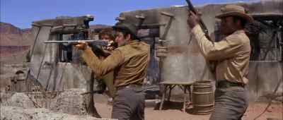 No! Let him burn! Let him burn! - Rio Conchos