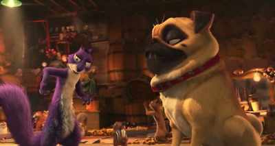 - No lick-licks.
- Uh, sorry, boss. - The Nut Job 2: Nutty by Nature