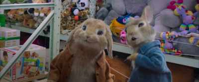No. Like you said, - Peter Rabbit