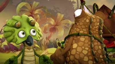 No, like we shouldn't bury
the time capsule. - Gigantosaurus