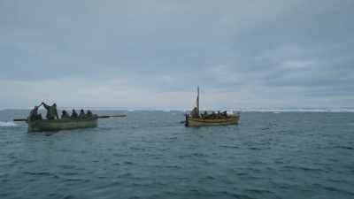 No longer were we drifting 
helplessly,  - Shackleton: The Greatest Story of Survival