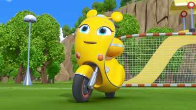 - No, Loop!
The ball will go way too far. - Ricky Zoom