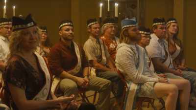 "No man therefore
may reach this great present, - Lodge 49