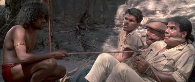 No mate We just hold them - Crocodile Dundee II