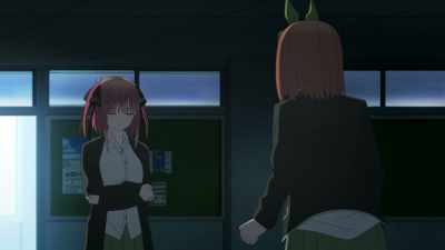 No matter how you apologize
or persuade now, - The Quintessential Quintuplets Movie