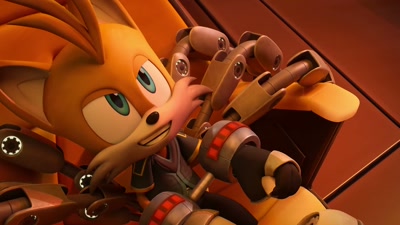 No matter how hard you hit him,
he always gets back up! - Sonic Prime