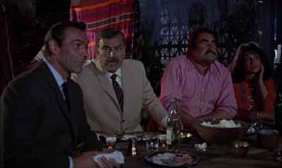 No matter what happens now,
say and do nothing. - From Russia with Love