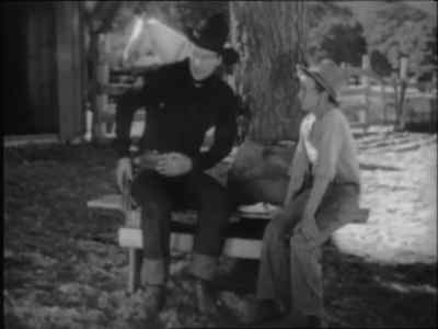 No matter what happens, son, stay right here. - West of the Divide