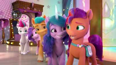 No matter what lies ahead,
we'll face it together! - My Little Pony: Make Your Mark