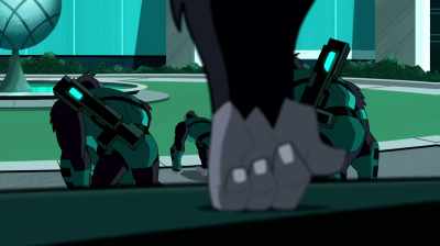 No mercy for the human
slime, my simian warriors. - Justice League Action