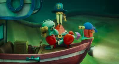 No more wastin' time, Squidward. - The SpongeBob Movie: Search for SquarePants