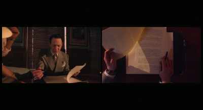 "No motion picture based on
the stage play The Mousetrap - See How They Run