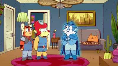 No. My place is here.
[claps] - ThunderCats Roar