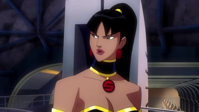 No need to make a scene - Justice League: Crisis on Two Earths
