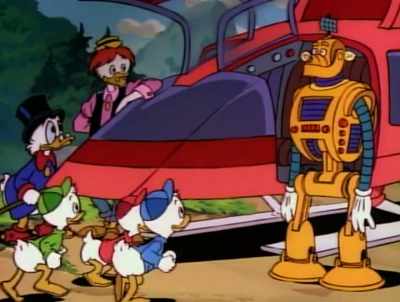 No need. The pharaoh
will be here soon. - DuckTales