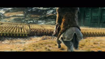 Dain Good morningHow are we allI have a wee propositionIf you wouldn't mind giving me a few momentsOf your timeWould you considerJust sodding offAll of youRight nowStand fastCome now lord dainGandalf the greyTo leave or I'll waterThe ground with their - The Hobbit: The Battle of the Five Armies