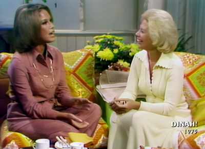 - No, no. (CHUCKLES) No.
- (DINAH CHUCKLES) - Being Mary Tyler Moore