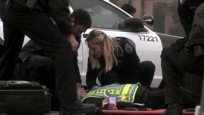 No, no, he didn't stop.
He just plowed right
through the intersection, - Trauma