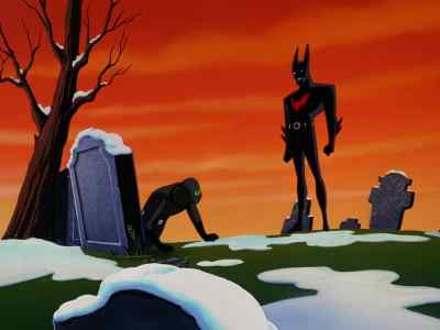 No! No! He's gotta die! - Batman Beyond