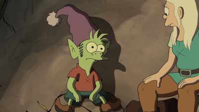 No. No, I can't go crawling back home! - Disenchantment