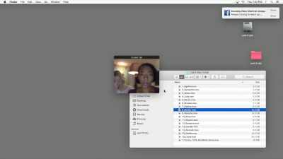 No, no, this is... Okay.
(MESSENGER RINGING) - Unfriended: Dark Web