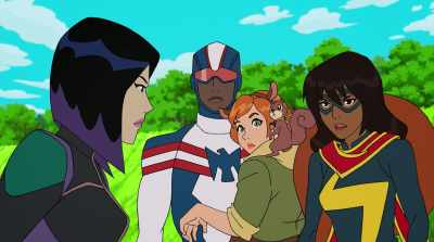 No. No, but it's a part
of a pattern. - Marvel Rising: Secret Warriors