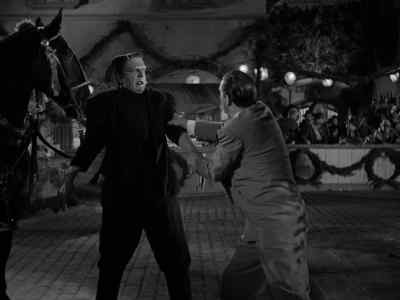No! No, it's me. - Frankenstein Meets the Wolf Man