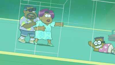 No, no, it's okay. This
is just the tractor beam. - Big City Greens the Movie: Spacecation
