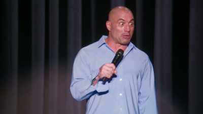 No. No, they look at each other
right before the launch and they go... - Joe Rogan: Triggered