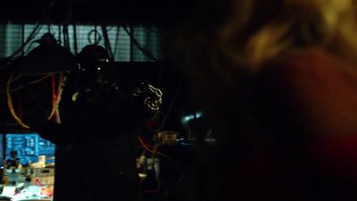 No, no, no!
Don't shoot. It's me! - Arrow