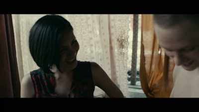 No, no, no, fighting fish.
I won a bet. - A Prayer Before Dawn