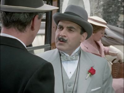 - No, no, no, Hastings,
you do not come. - Agatha Christie's Poirot