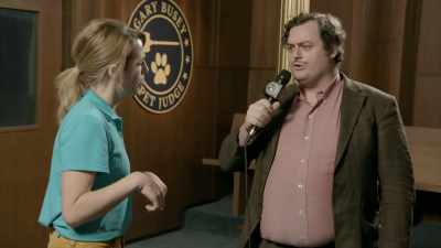 No, no, no, no. I don't think
you could work here,
I'm afraid, - Gary Busey: Pet Judge